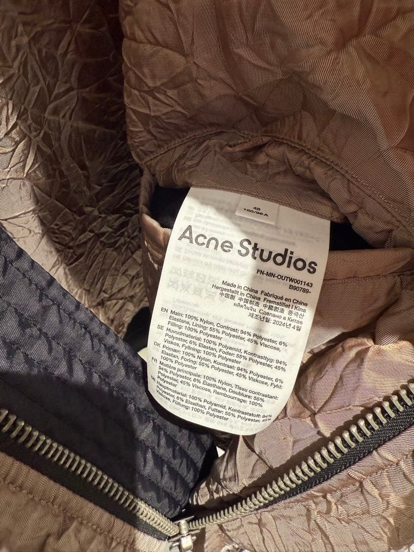 Acne Studios ボンバージャケット グラデーション