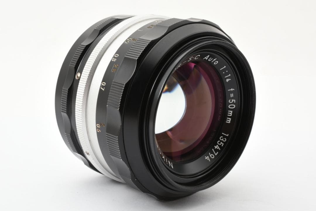 超美品 ニコン NIKKOR-S.C Auto 50mm f1.4 B474
