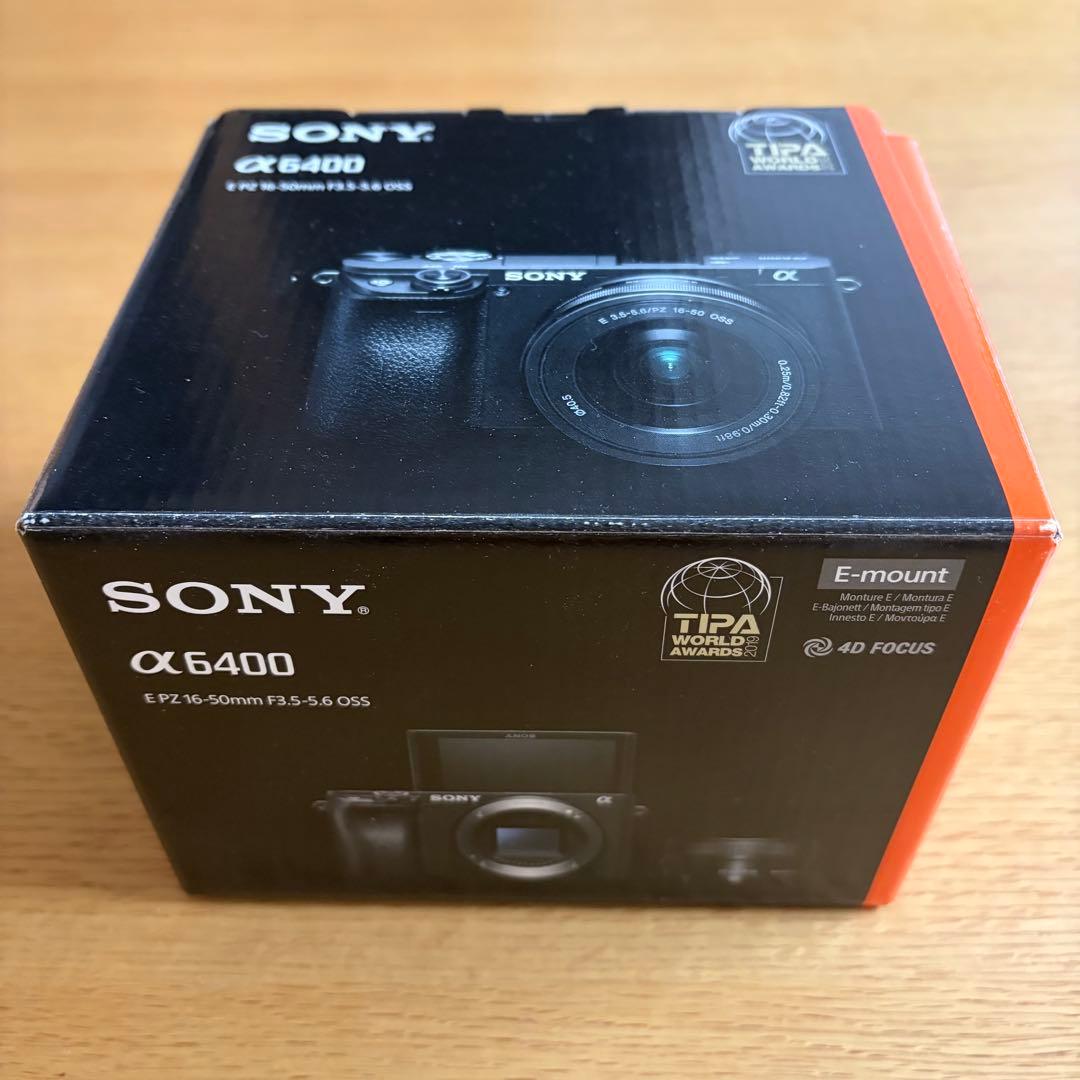 【ショット数507回】SONY α6400 ILCE-6400L(B)