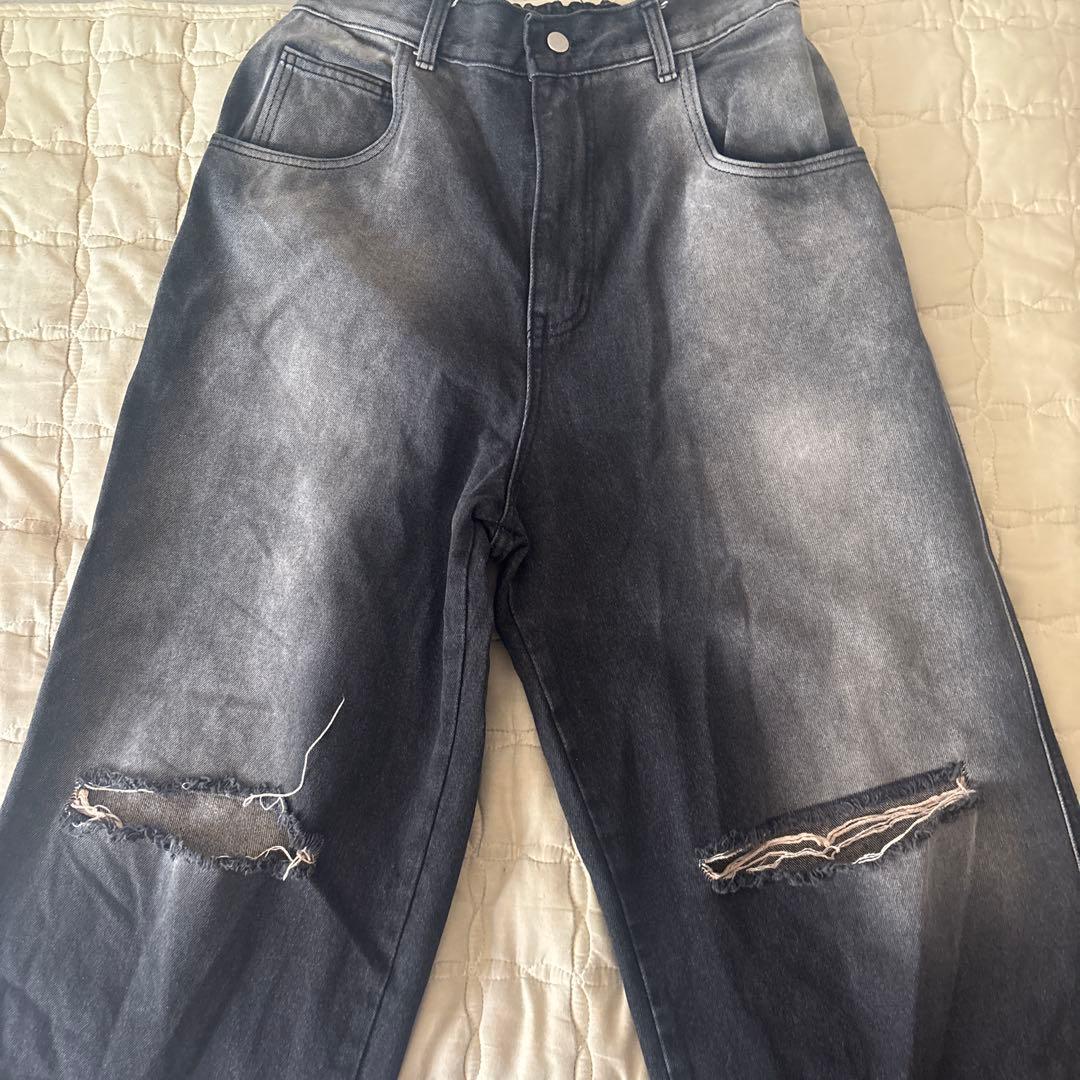 glamour デニム ブラック king gnu 常田大希さん着用