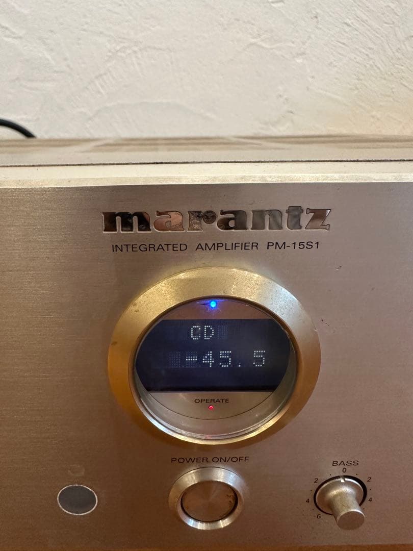 Marantz AVアンプ PM-15S1 & LUXMAN DU-50