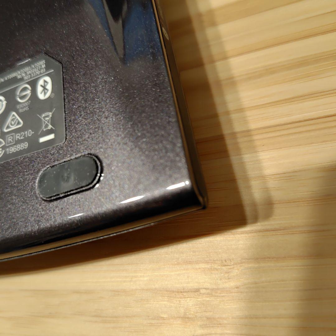 Kensington トラックボール マウスK72085JP　大玉　グレー