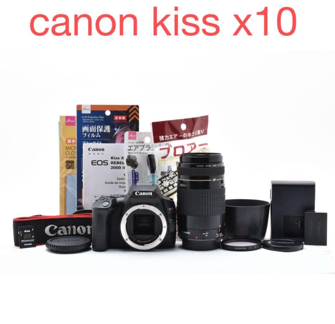 デジタル 一眼レフ カメラ CANON EOS Kiss X10望遠レンズセット