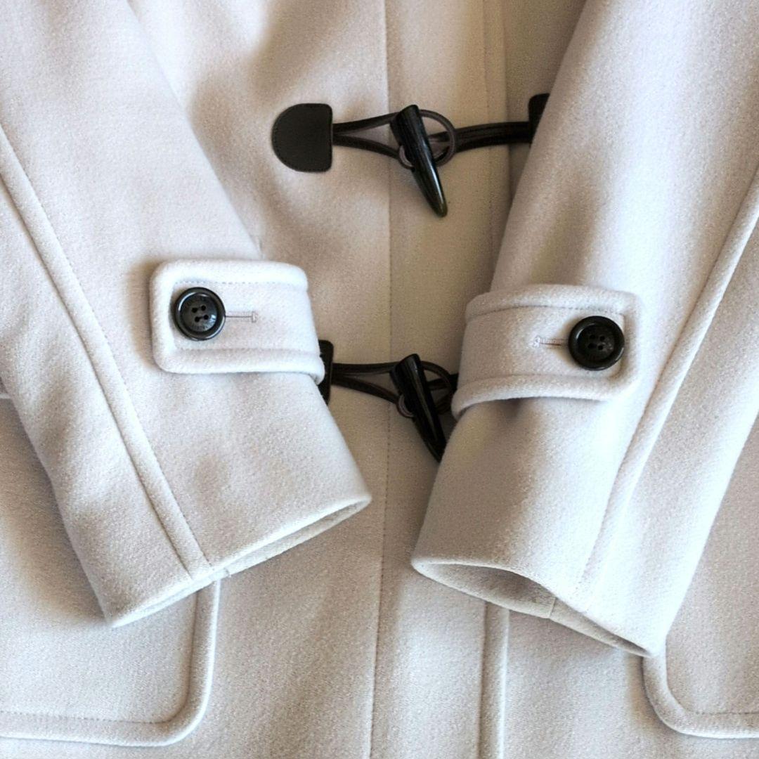 【美品】ブルーレーベルクレストブリッジ　ダッフルコート ホワイト　36