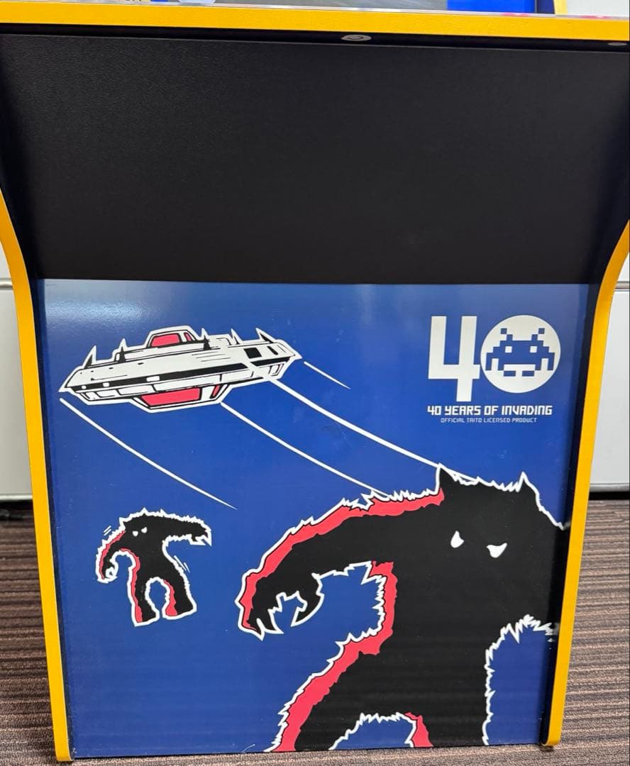 希少品ARCADE1UP スペースインベーダー 40周年記念モデルTAITO