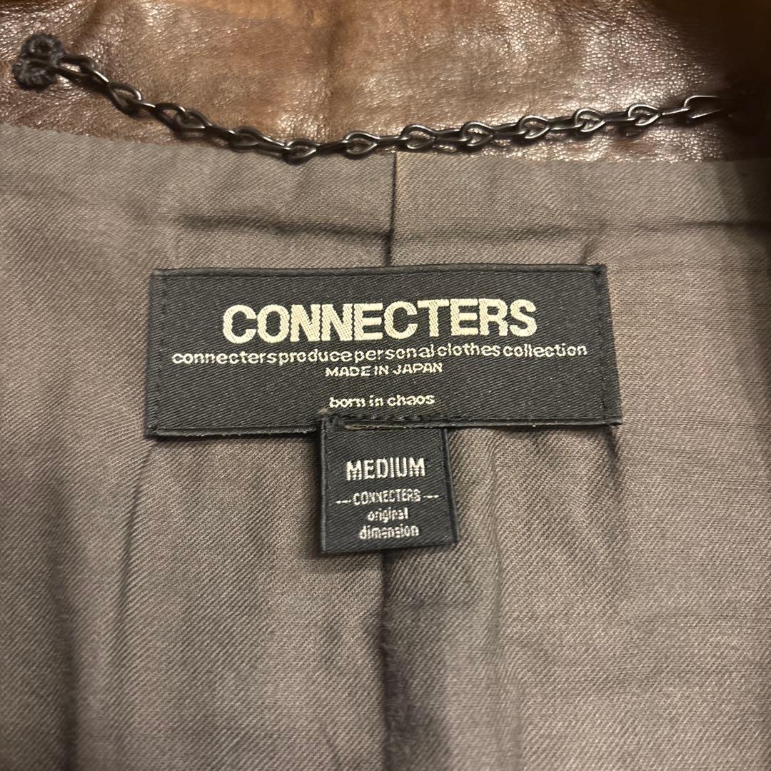 Connecters コネクターズ　undercover レザージャケット