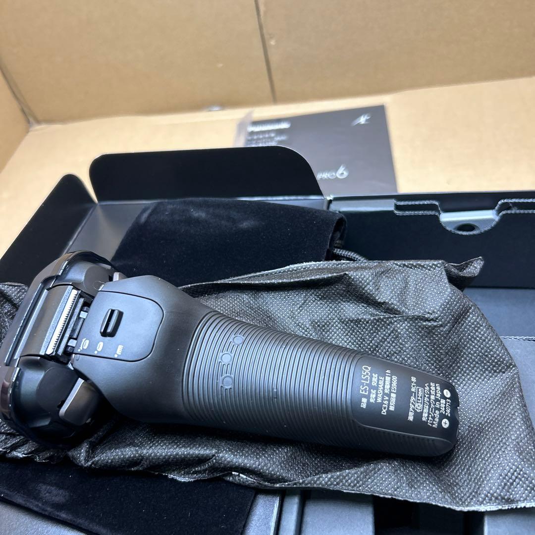 パナソニック ラムダッシュPRO メンズシェーバー 6枚刃 ES-LS5Q-K