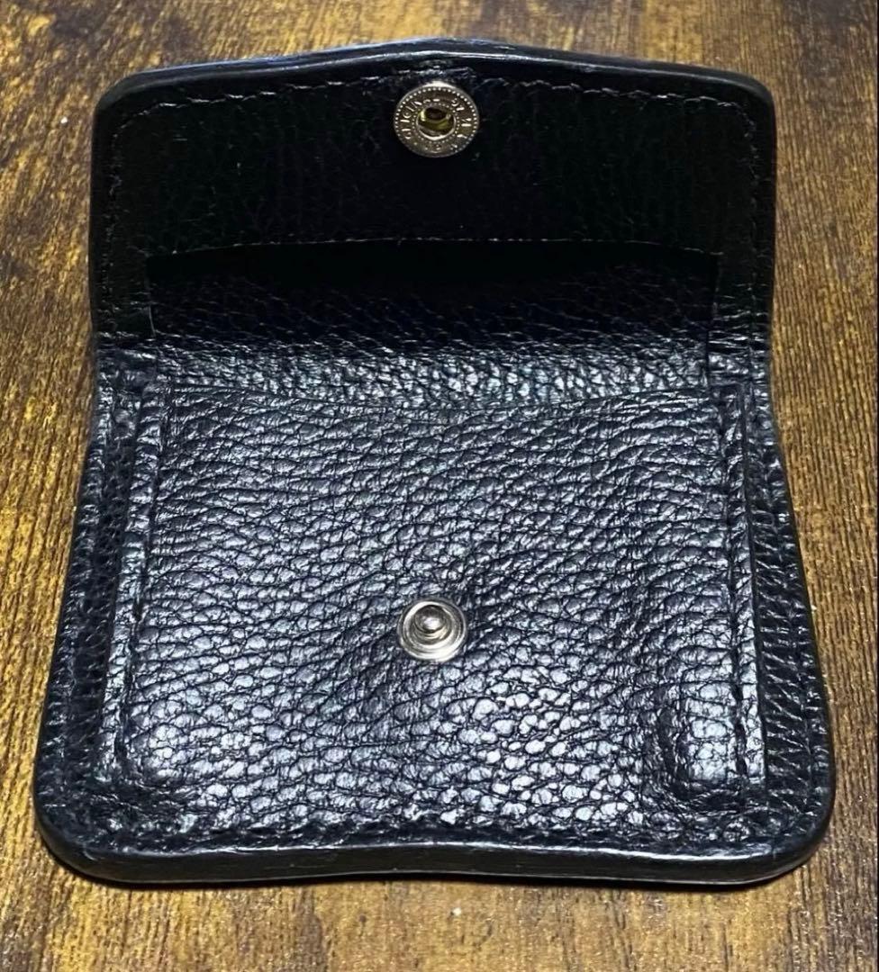 超美品　クロコダイル（テール） ケース　ネイビー