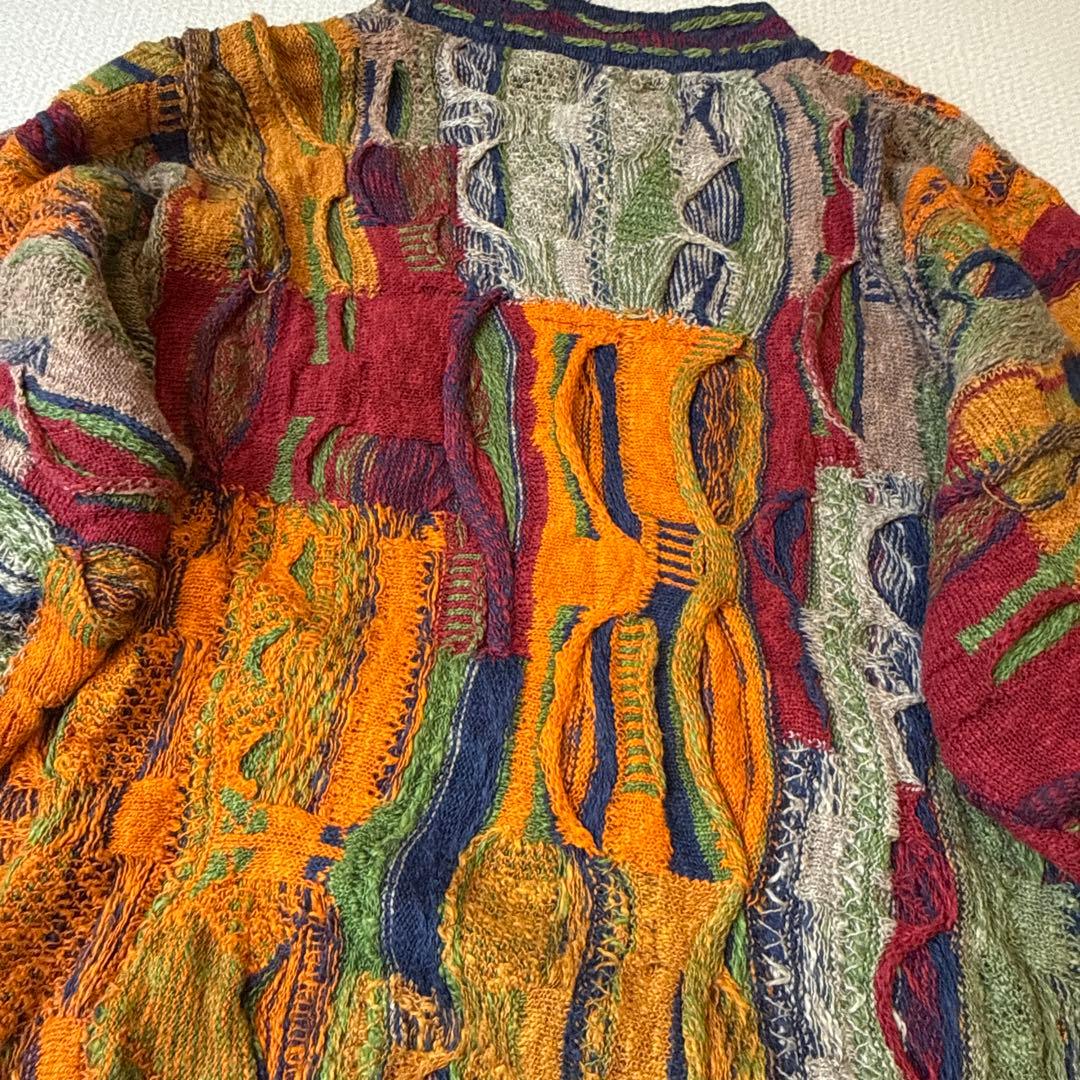 COOGI クージー 3Dニット 総柄 セーター ヴィンテージ