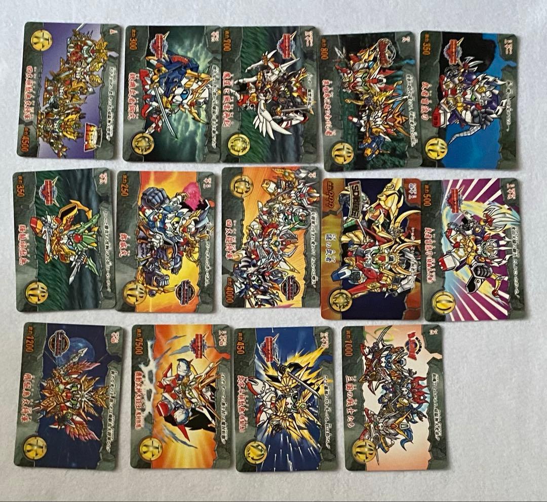 ガンダム　カード　レア　SDガンダム バンダイ　機動戦士ガンダム　カードダス