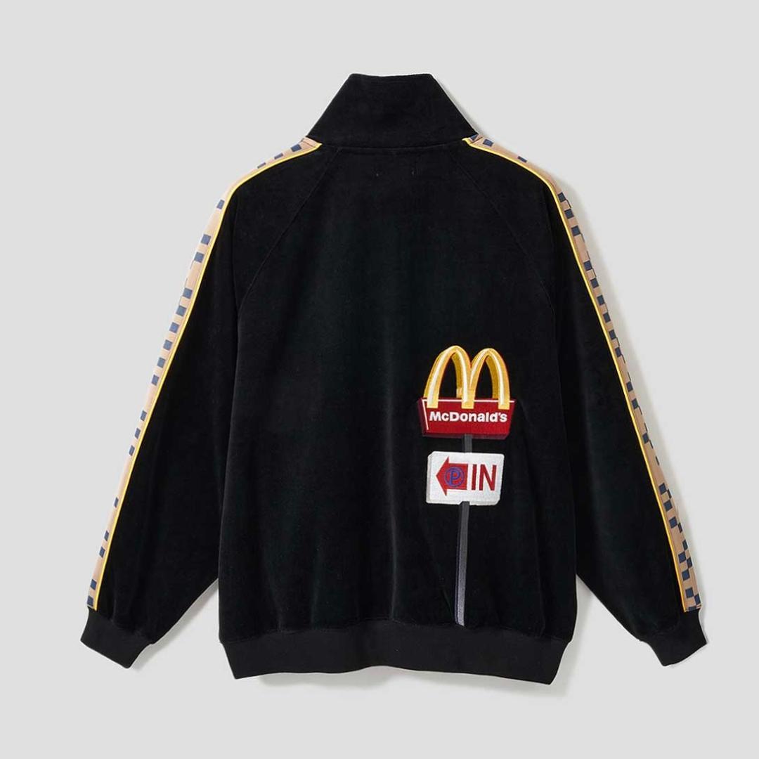 XL　グラニフ　　ベロア　トラックジャケット 　マクドナルド　マック　ブルゾン