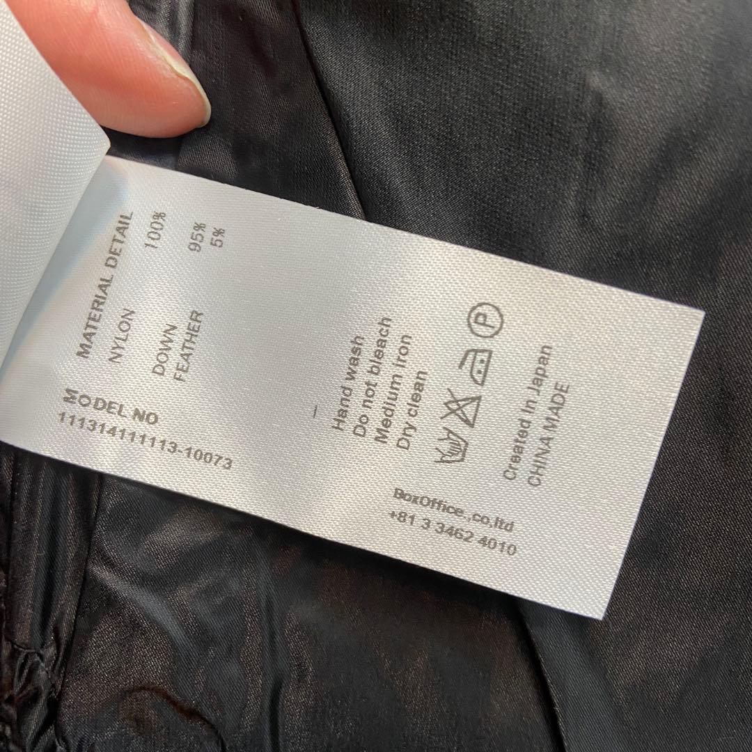 新品・未使用⭐️マンオブムーズ MofM ダウン ジャケット L