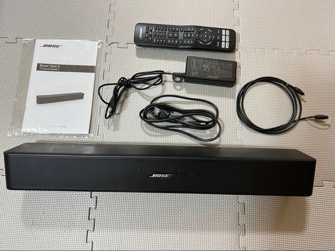 BOSE solo 5 tv sound system スピーカー　美品