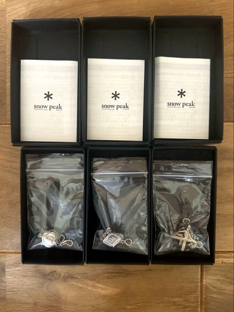 【激レア】 peak 雪峰祭限定チャーム 3種類コンプリートセット