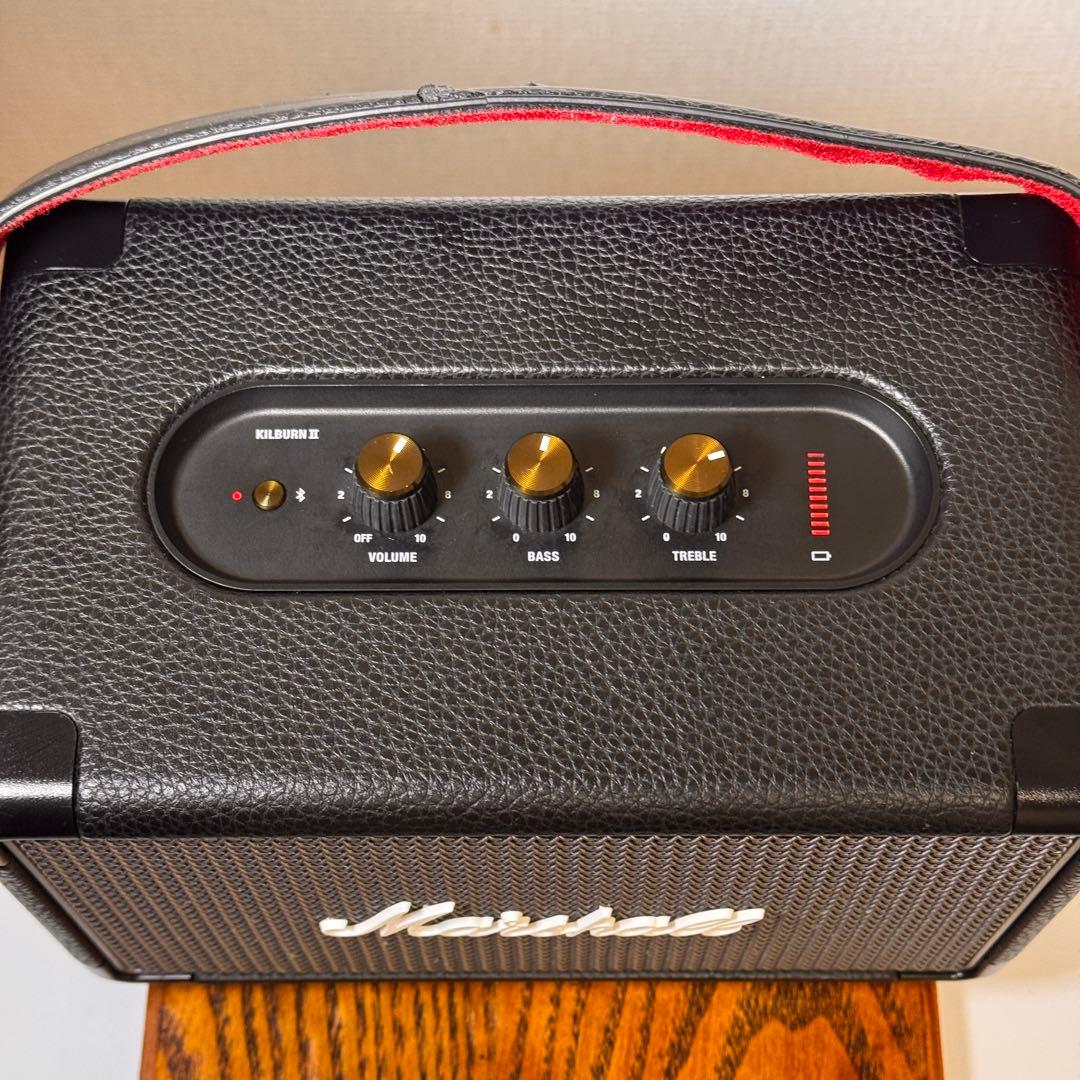 マーシャル Kilburn II ブラック 本体＋電源ケーブル 動作確認済み