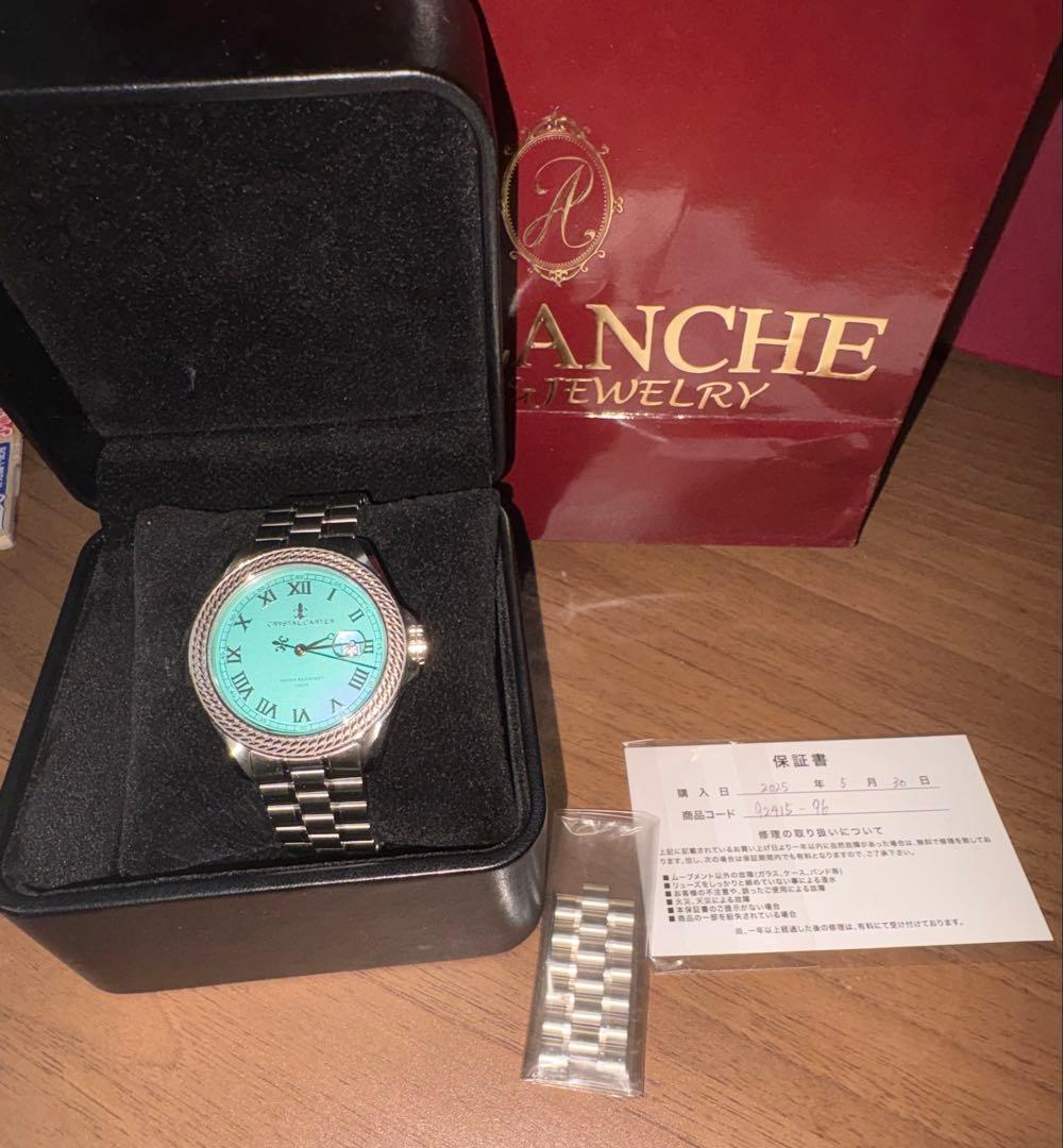 CRYSTAL CARTER FELIX 2 アバランチ 時計 シルバー