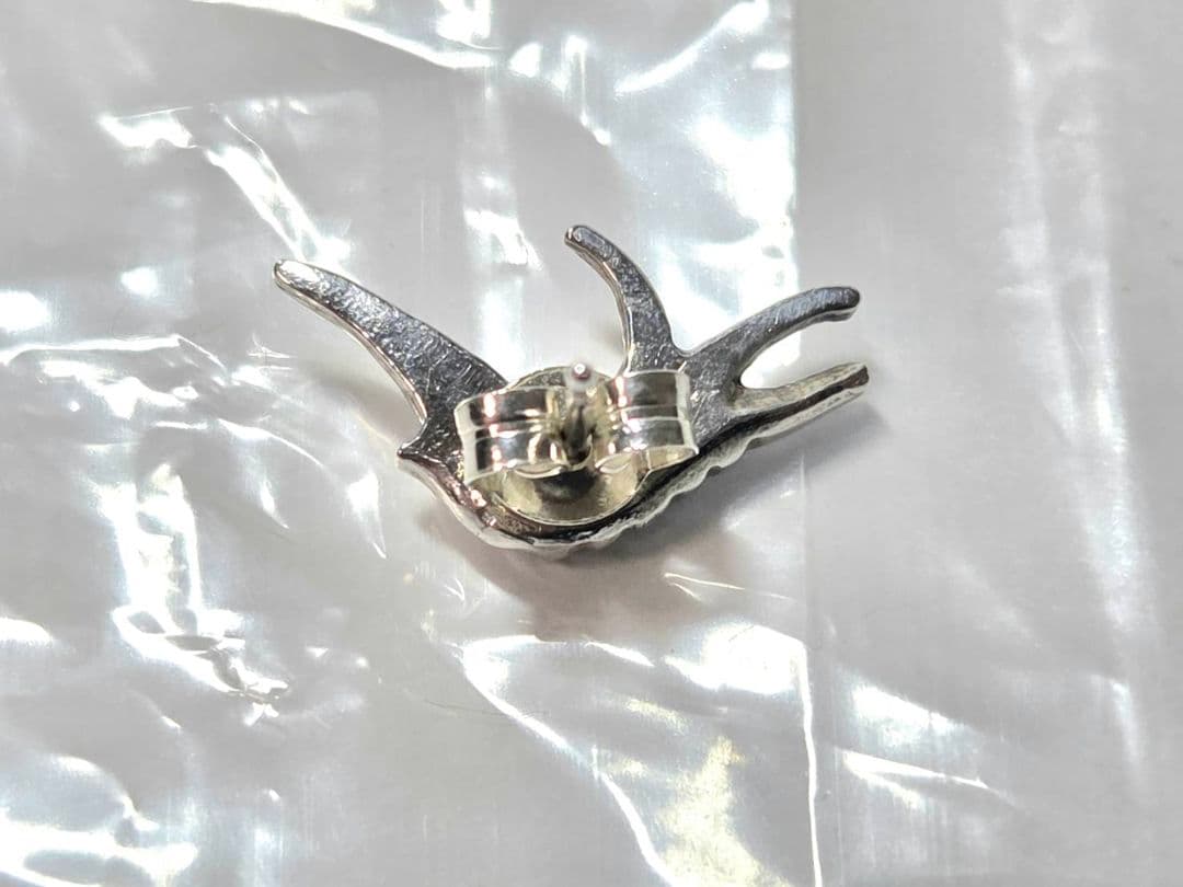 ルードギャラリー　カオスデザイン　スワローピアス　シルバー