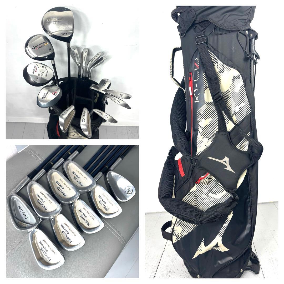 本格派 メンズゴルフクラブ 14本 フルセット ミズノ ゴルフセット お試し