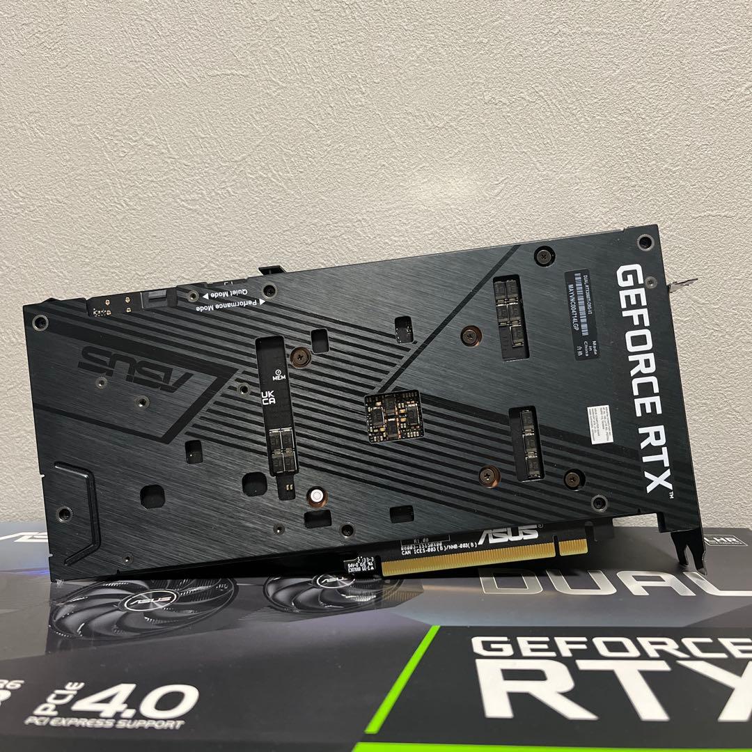 ASUS GeForce RTX 3060 Ti Dual 箱無し