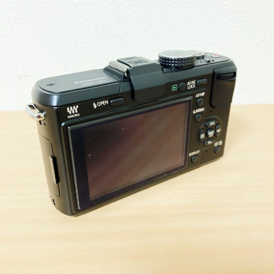 美品　Panasonic LUMIX DMC-GF1 ブラック　一眼レフ