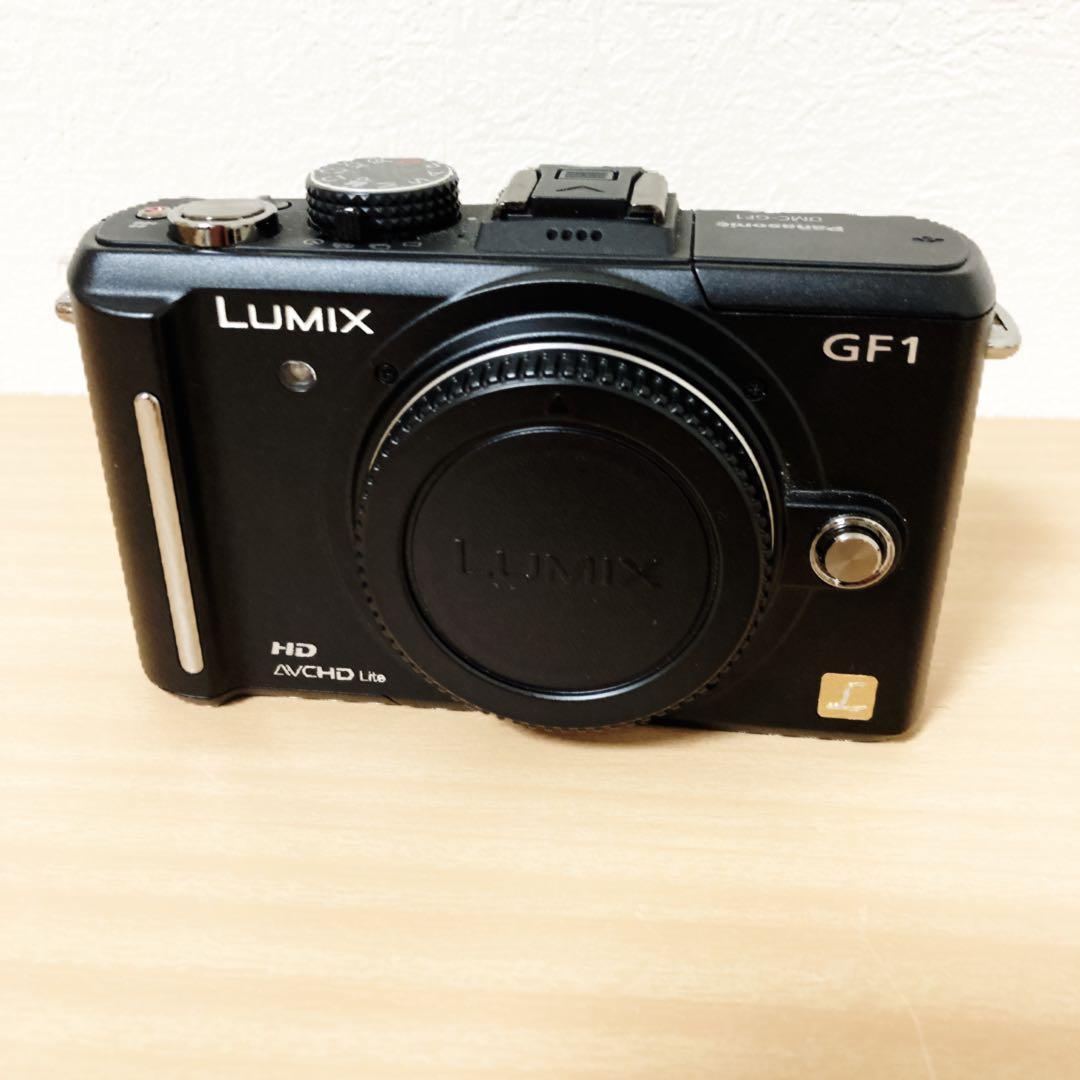 美品　Panasonic LUMIX DMC-GF1 ブラック　一眼レフ