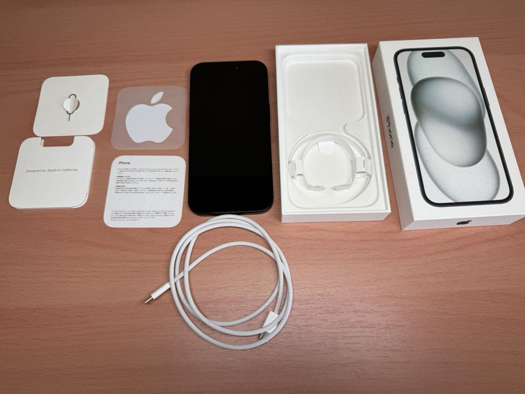 iPhone 15 128GB Apple Store購入 SIMフリー