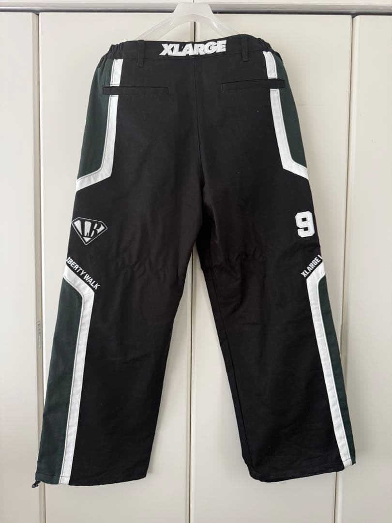 LIBERTY WALK-XLARGE レーシングジャケット ブラック/グリーン