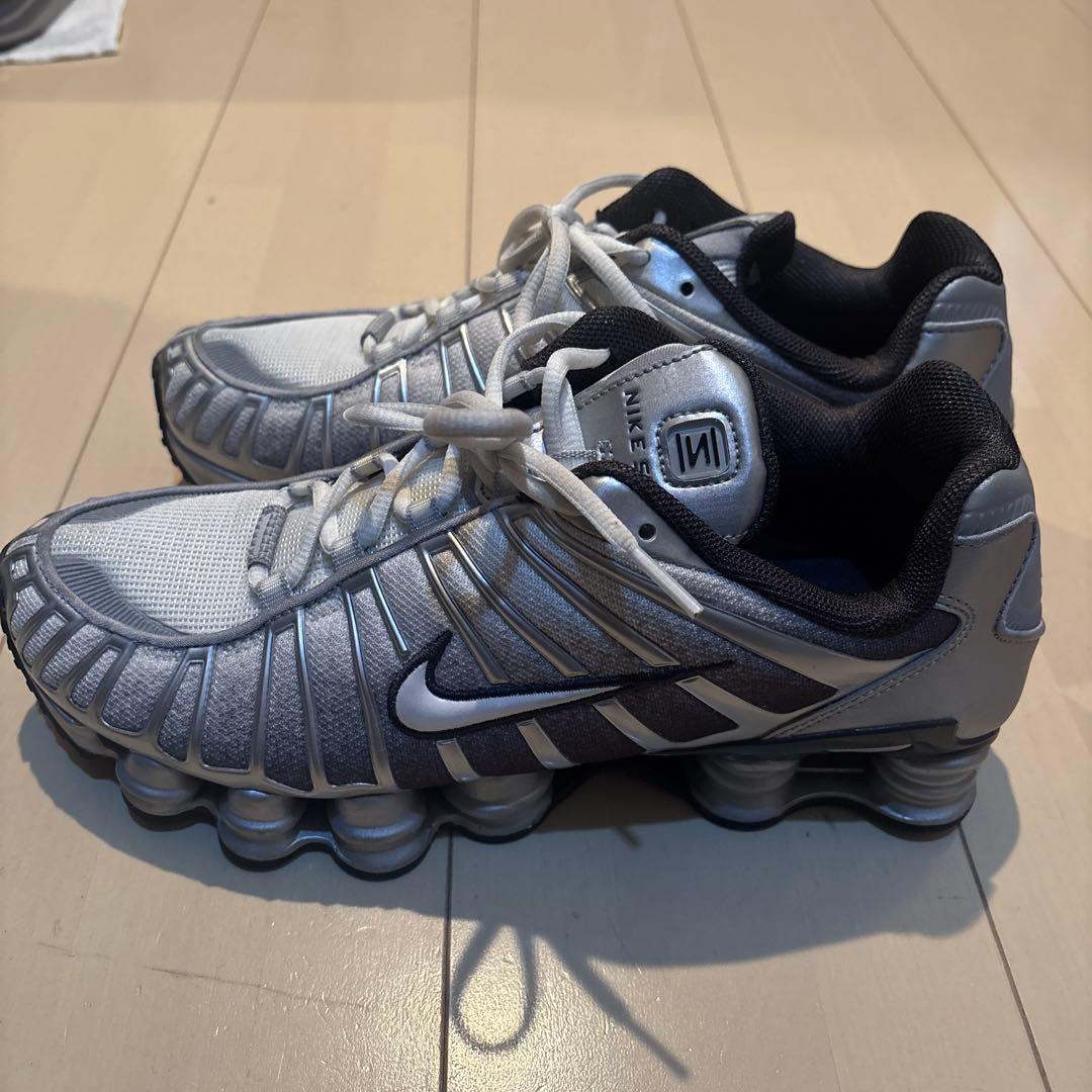 Nike Shox TL シルバー　ホワイト　28センチ