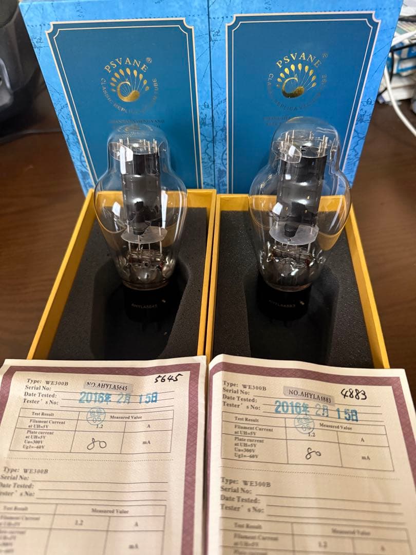 PSVANE WE300B High Quality 真空管 マッチドペア