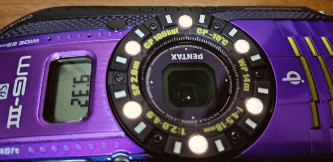 PENTAX WG-3 GPS パープル