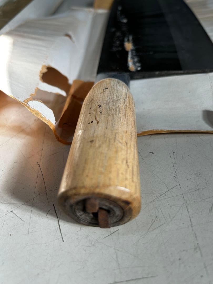 堺孝行 中華包丁 No.4 225mmと中華出刃　195mm 未使用の保管品