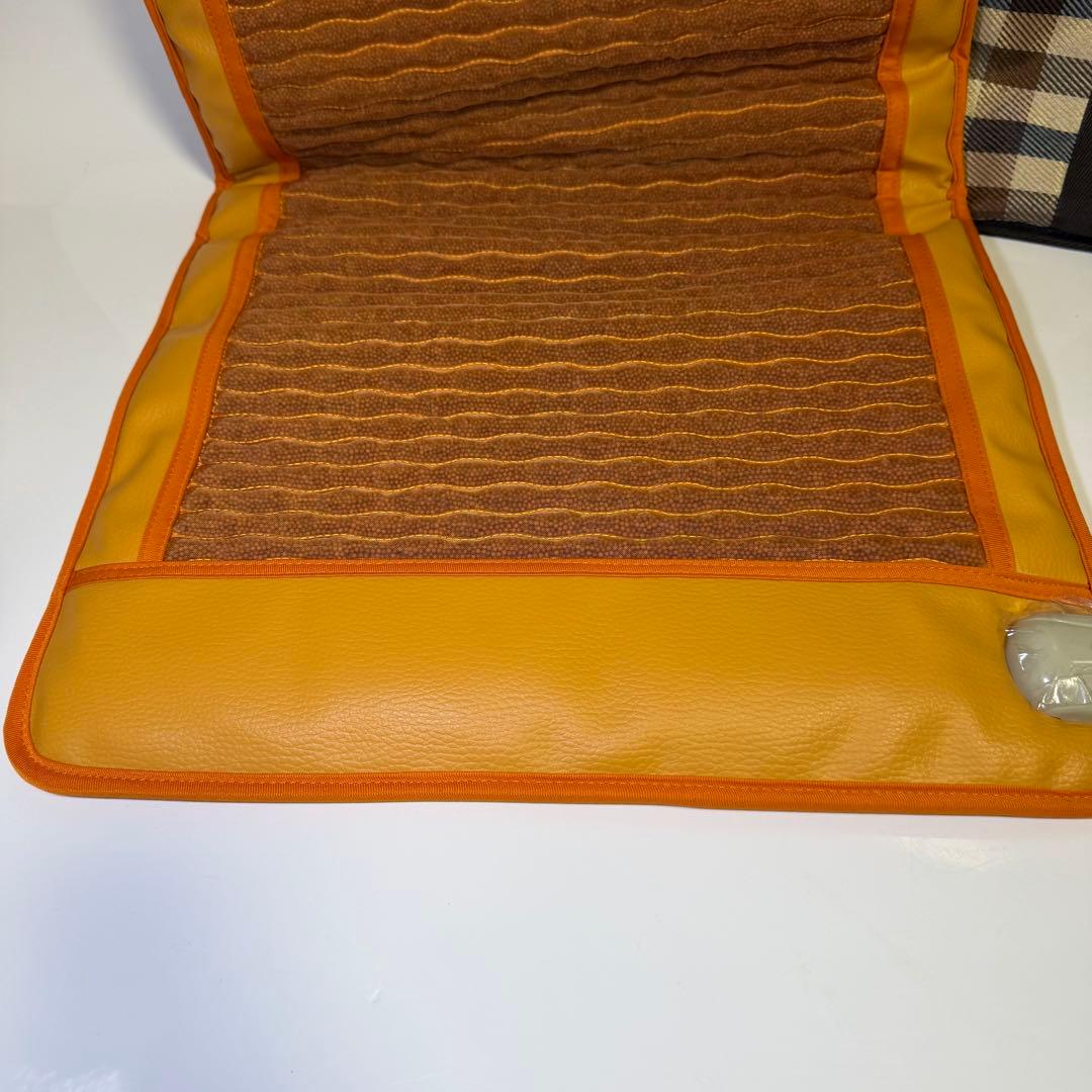 【極美品】ほぼ未使用✨一度のみ使用　海化石岩盤浴　ほぐしマット　カバン付き