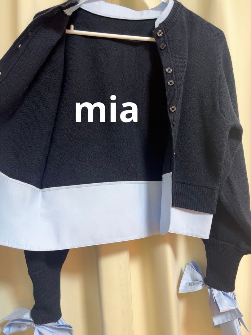 Bibiy. ANGELQUE KNIT　ネイビー