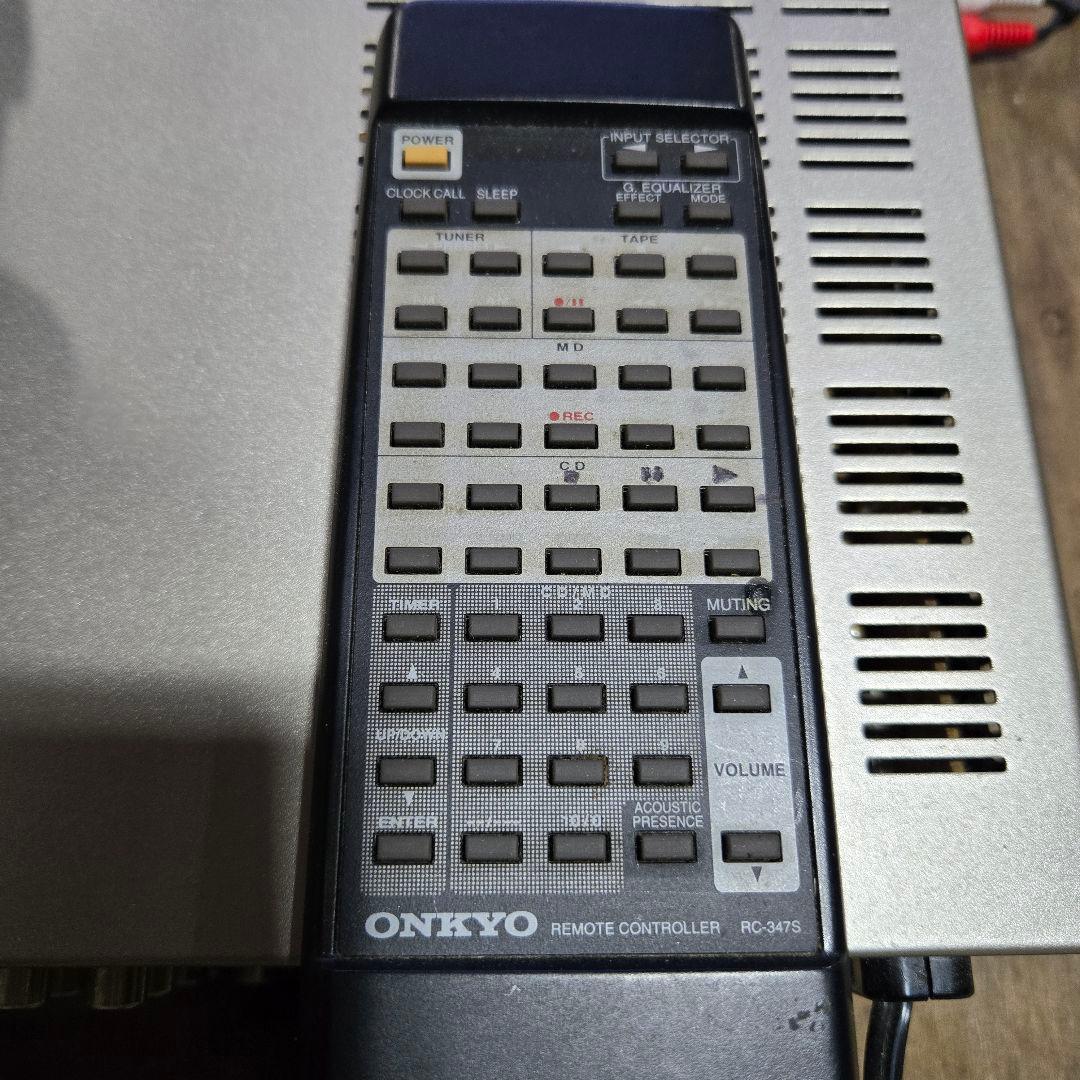 オンキョー スピーカー、チューナー、cdプレーヤー、アンプ、配線等セット