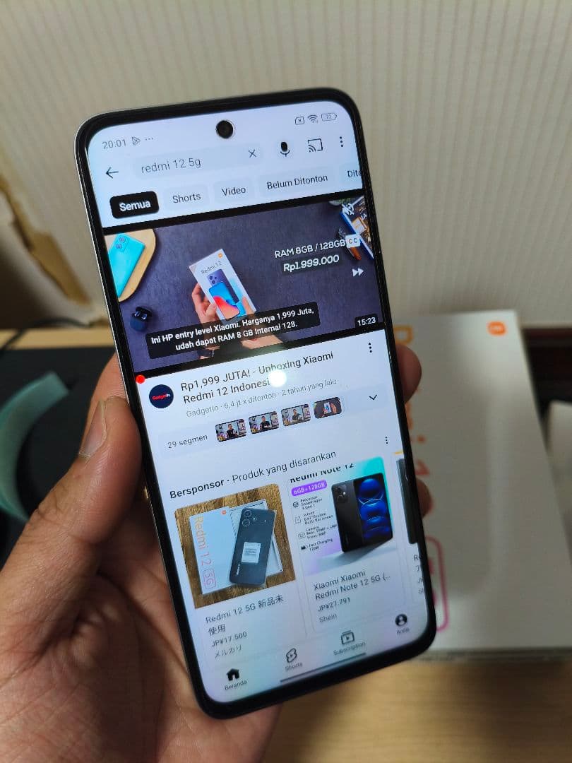 スマートフォン本体 REDMI 12 5G, RAM 4GB/128GB