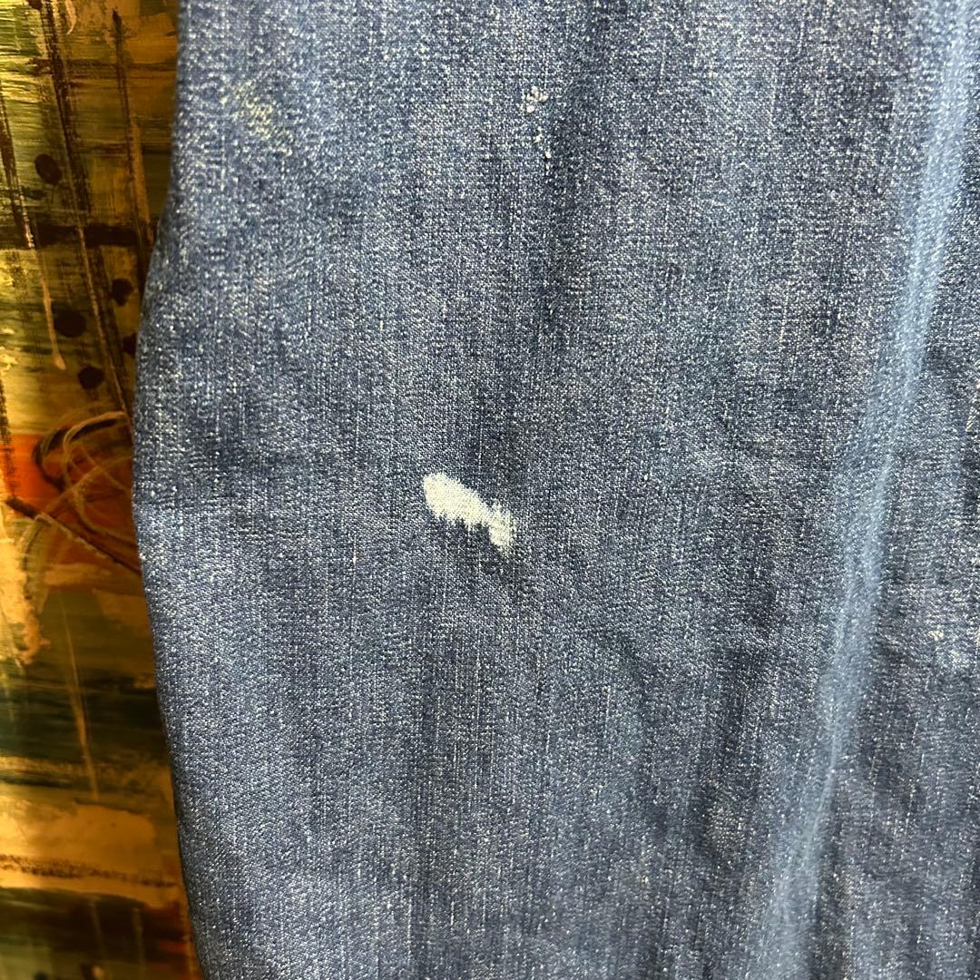 USミリタリー第二次大戦WWII 40’s デニムランドリーバッグ