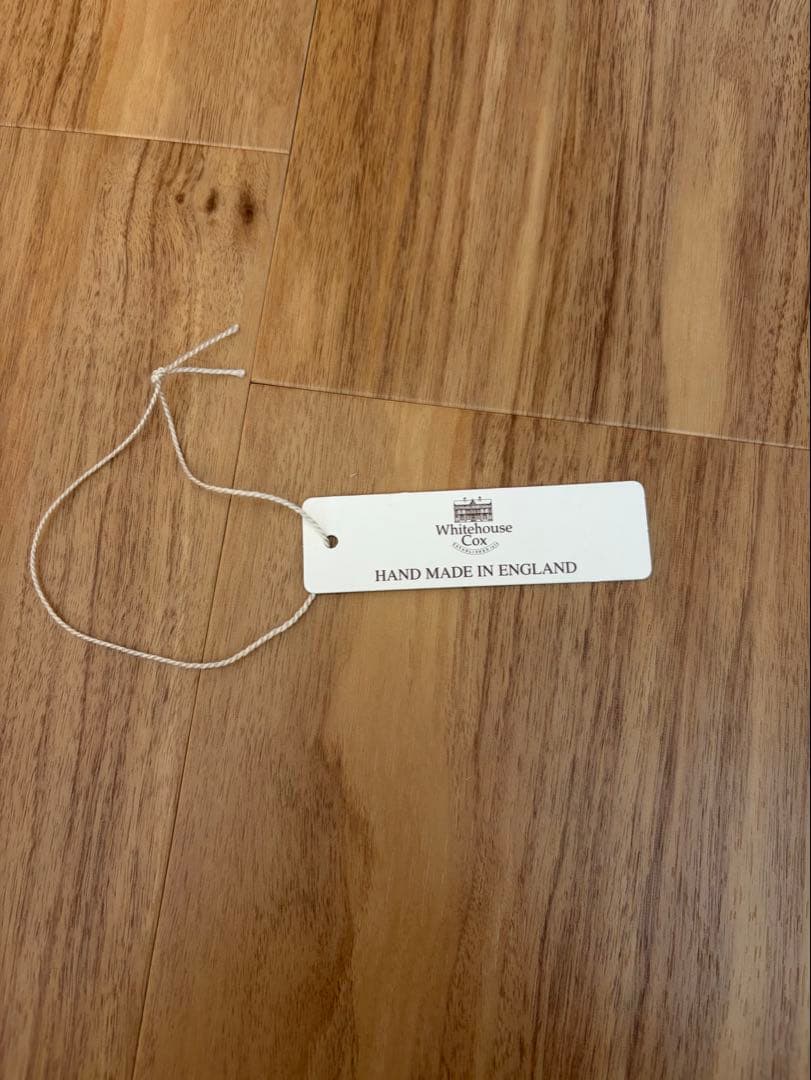 ホワイトハウスコックス　レザーメッシュベルト　P1127 ダークブラウン