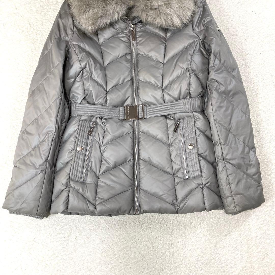 【未使用級・3way】MICHAEL KORS ダウンジャケット　グレー　 S