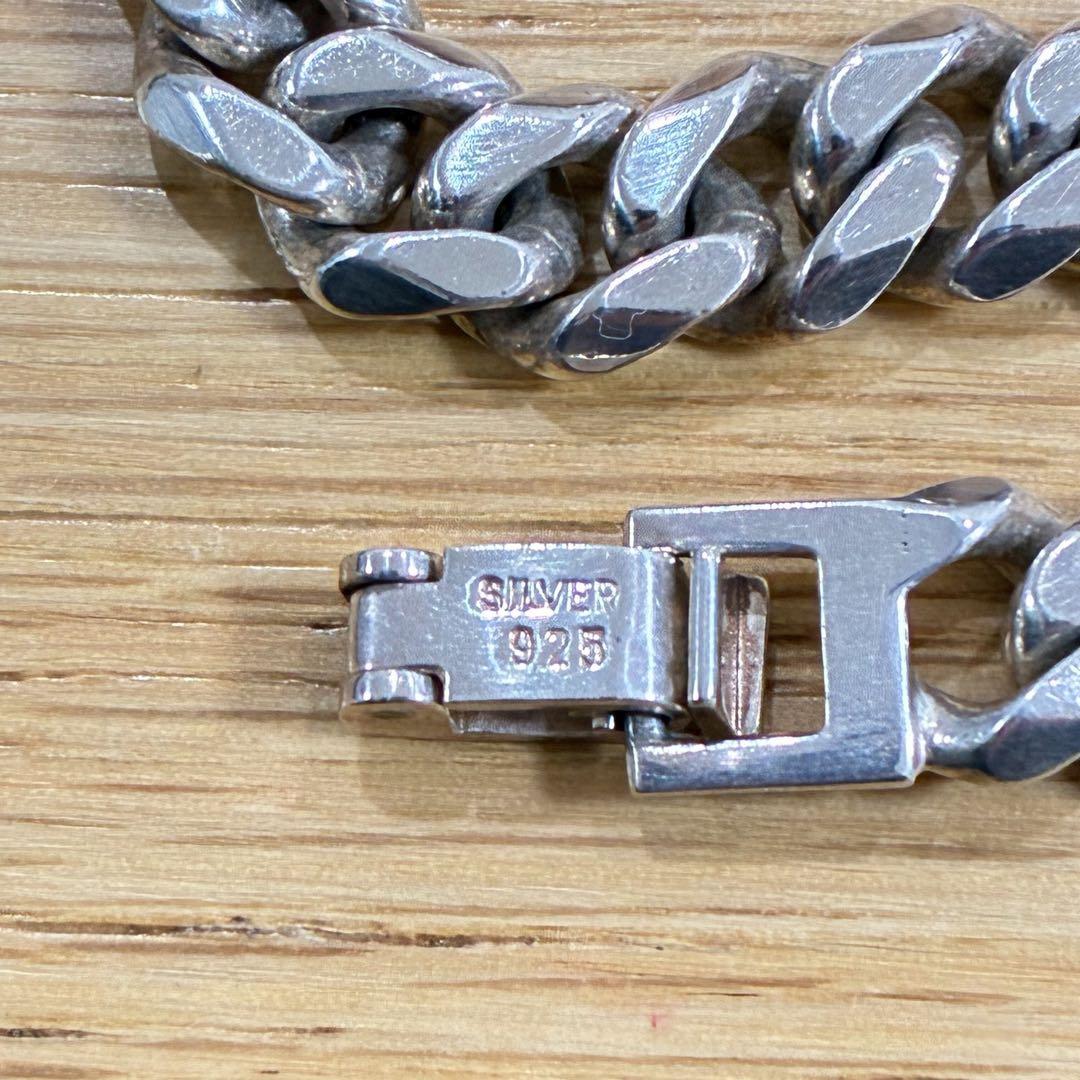 【美品】Silver925 喜平チェーンブレスレット 20㎝