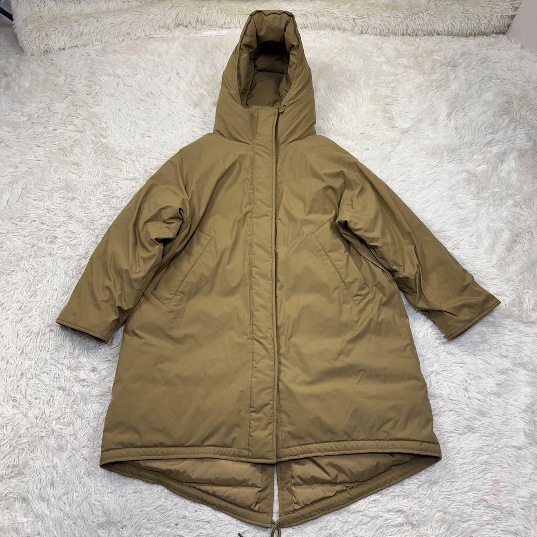 未使用級✨ spick and span 撥水フーデッドダウンコート 38 M