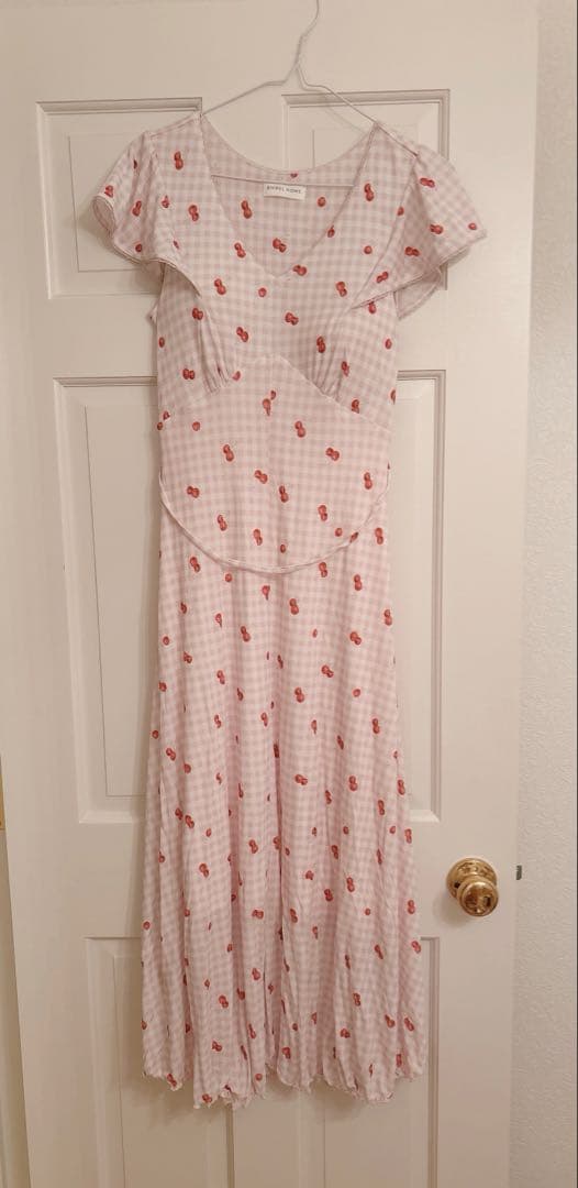 スナイデルホームチェリーカシュクールワンピース