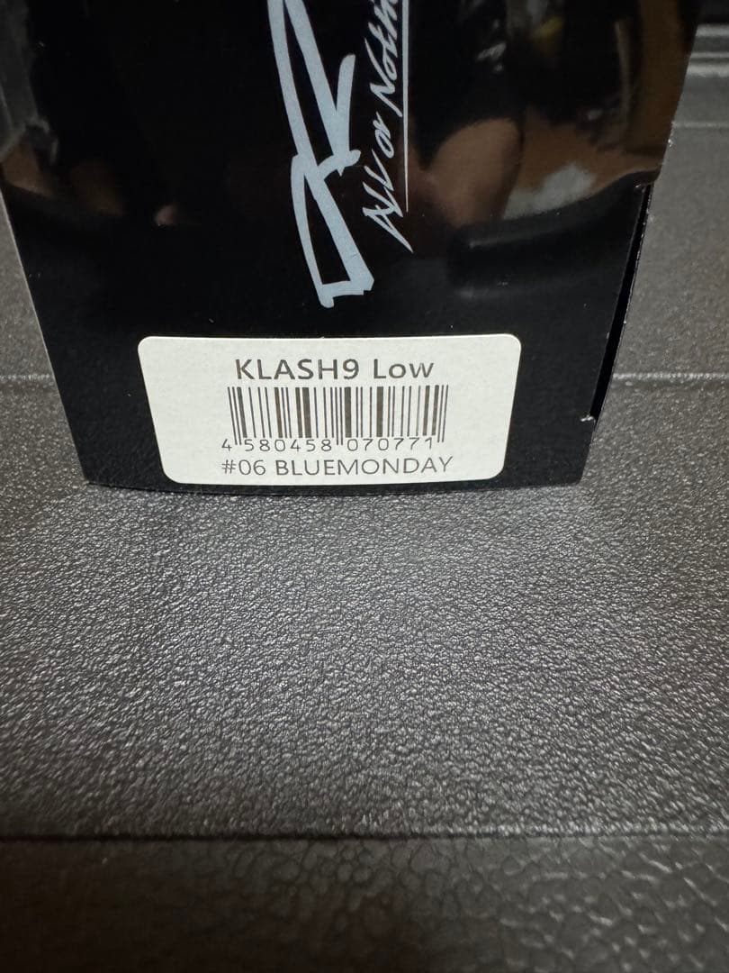 未使用 DRT KLASH9 Lo「06 BLUEMONDAY」 クラッシュ9