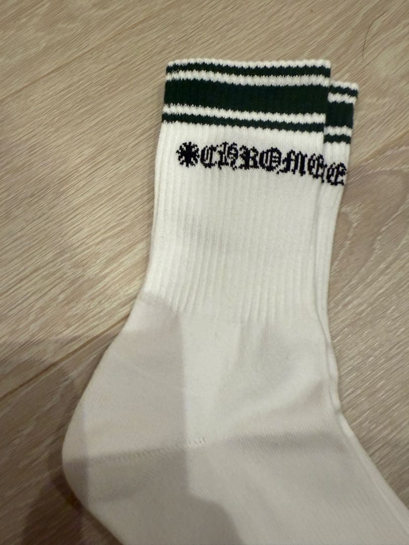 CHROME HEARTS スポーツソックス ホワイト