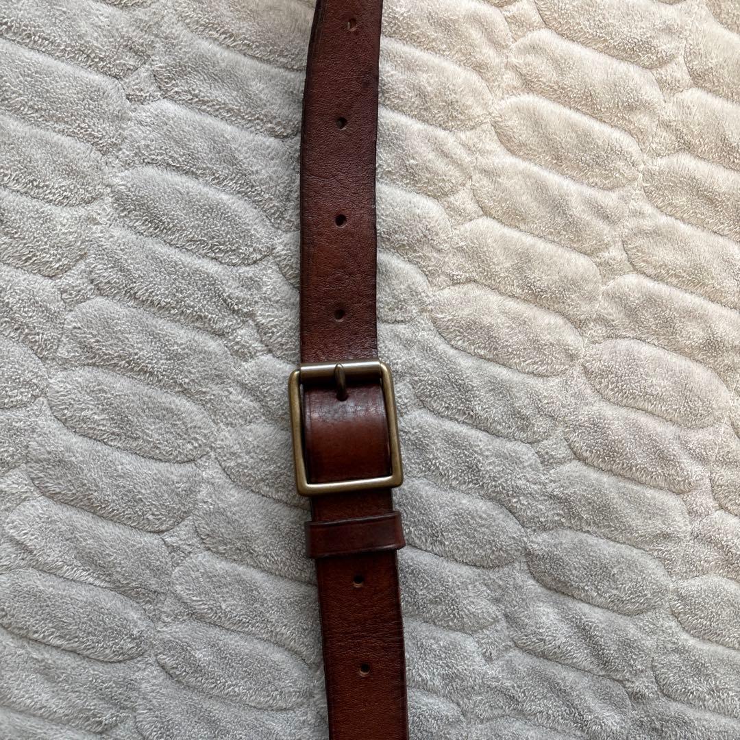 ★DIUBLE RL レザートリム オイルクロス メッセンジャーバッグ