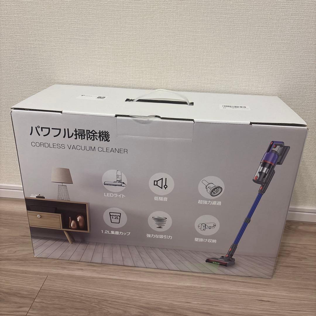 掃除機 コードレス　強力吸引　自立式 軽量 スティック クリーナー ハンディ