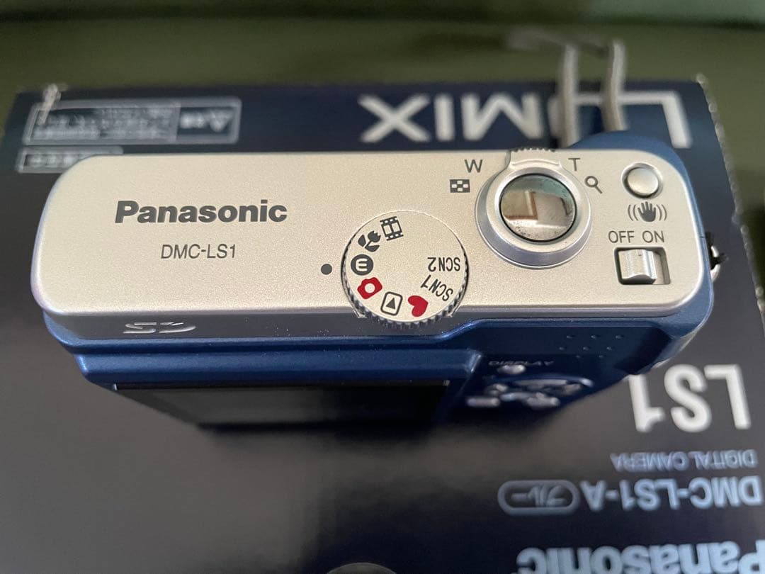 【美品】 LUMIX DMC-LS1-A ブルー デジタルカメラ パナソニック