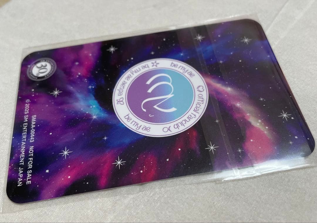 カリナ　aespa 30th Anniversary Special Card