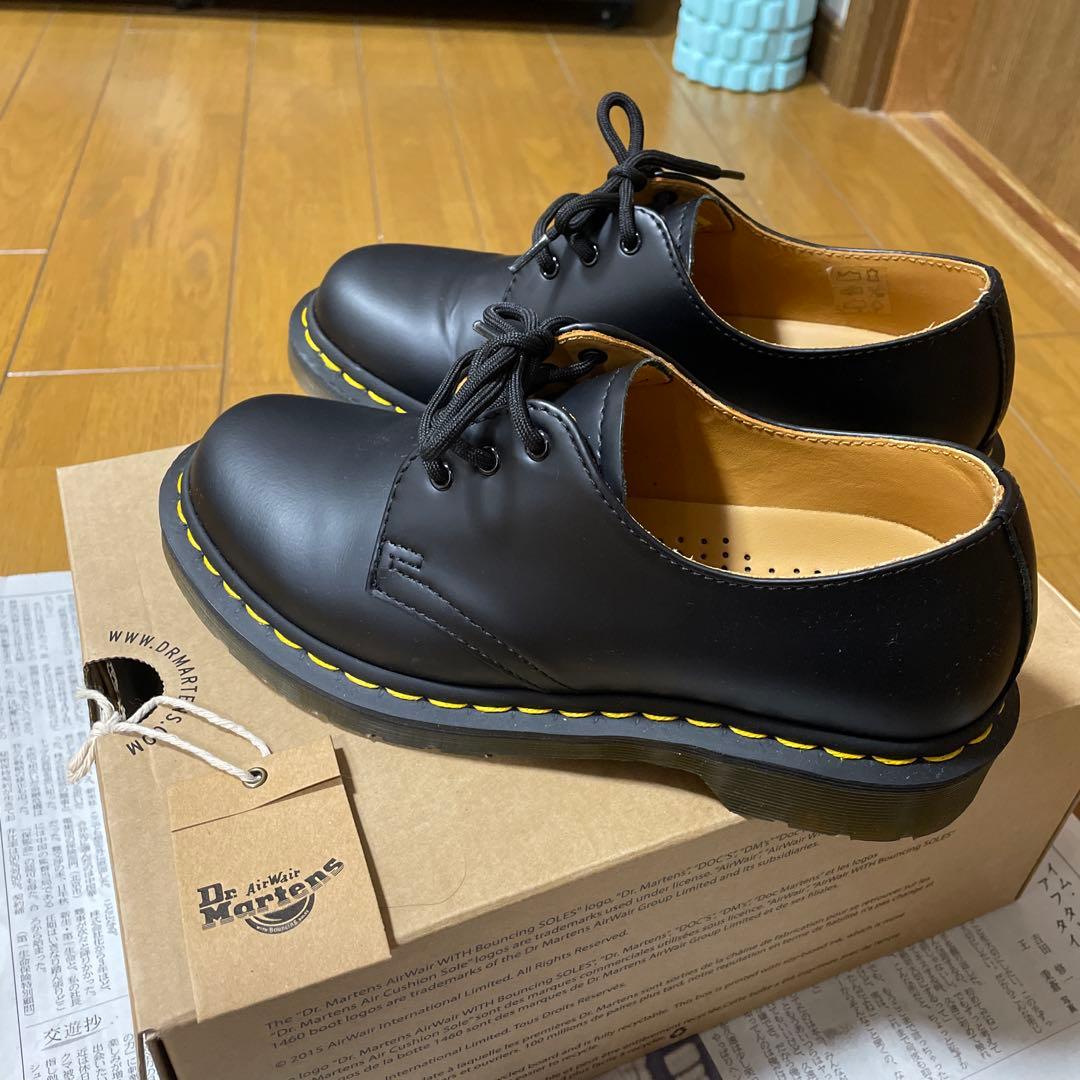 靴 Dr.Martens 1461 W Black