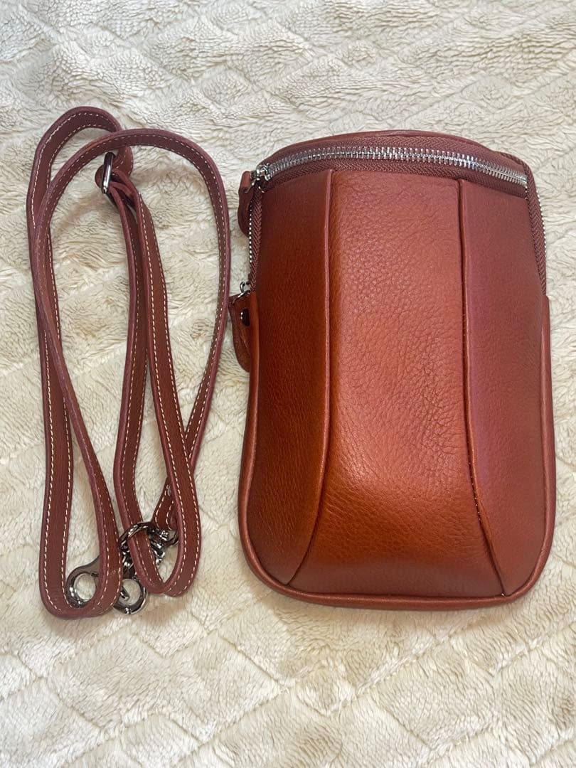 デイズアート レザー ミニショルダーバッグ(ブラウン) LB326