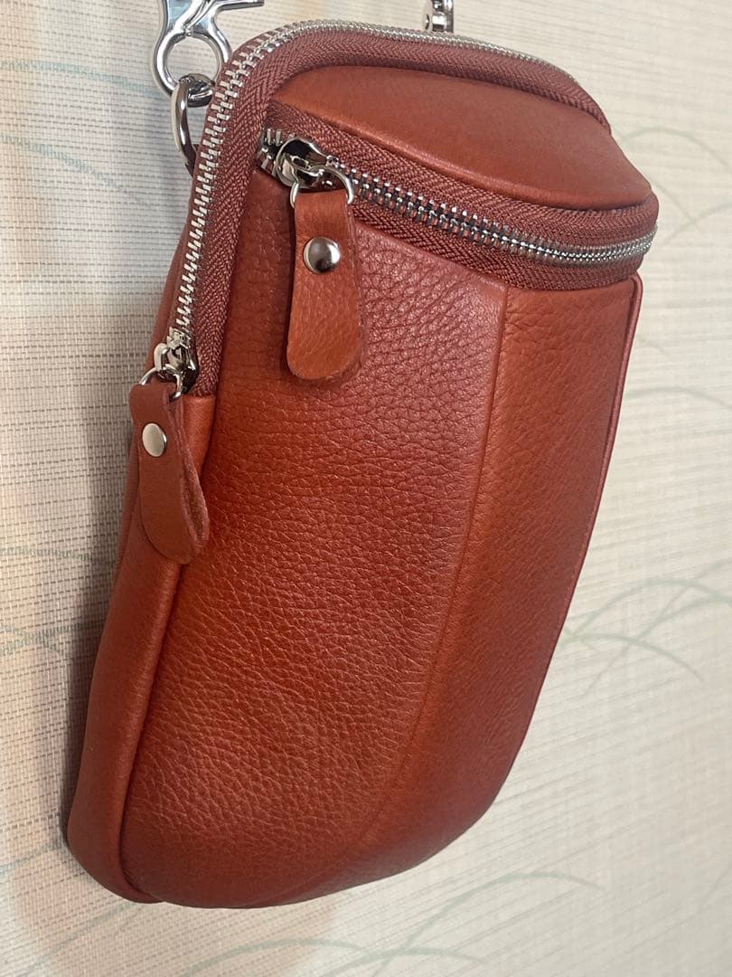 デイズアート レザー ミニショルダーバッグ(ブラウン) LB326